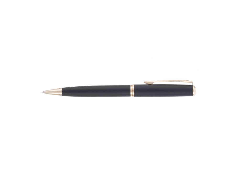 Ручка шариковая Pierre Cardin коллекция ГАММА КЛАССИКА (GAMME CLASSIC). Корпус - латунь. Цвет - черный. Упаковка Е