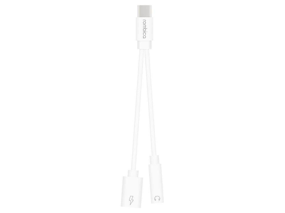 Переходник Type-C Adapter 3.5C с логотипом Rombica | Print Logo