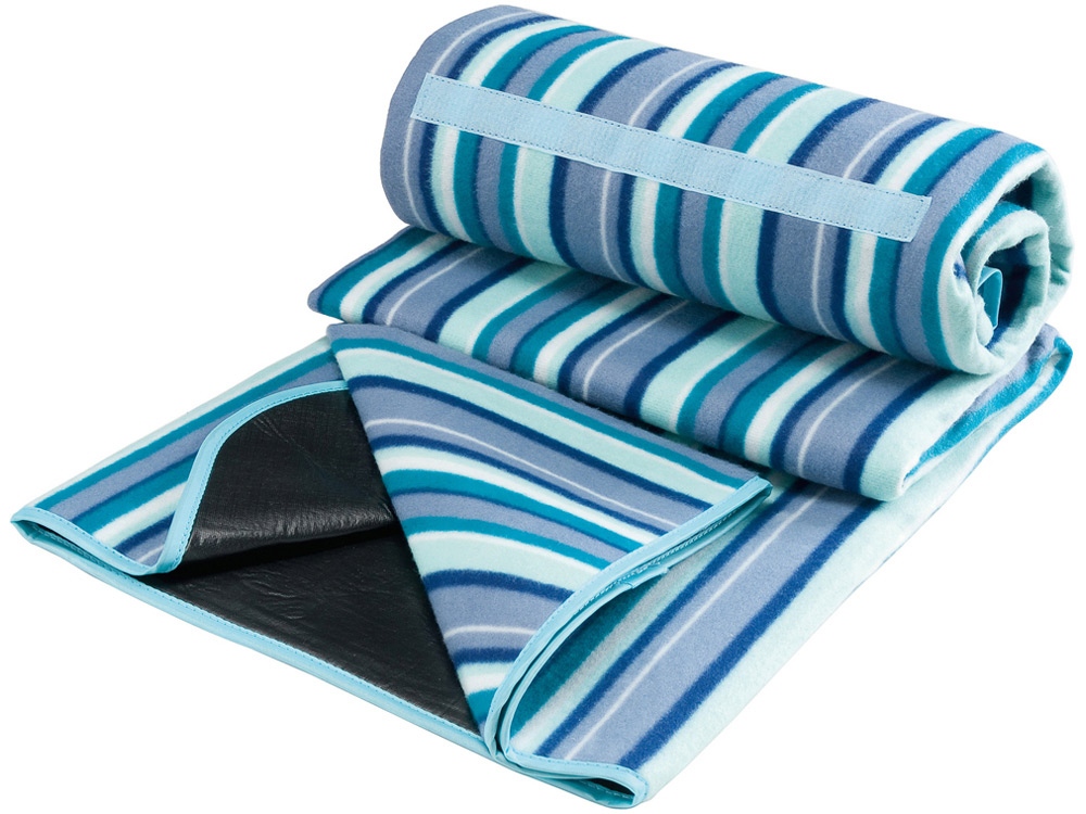 Плед для пикника с подкладкой Riviera с логотипом  | Print Logo