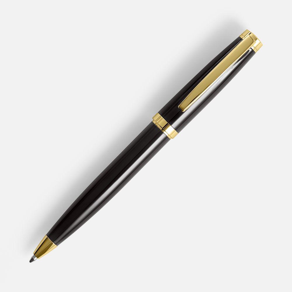 Ручка шариковая Letra Gold, глянцевая