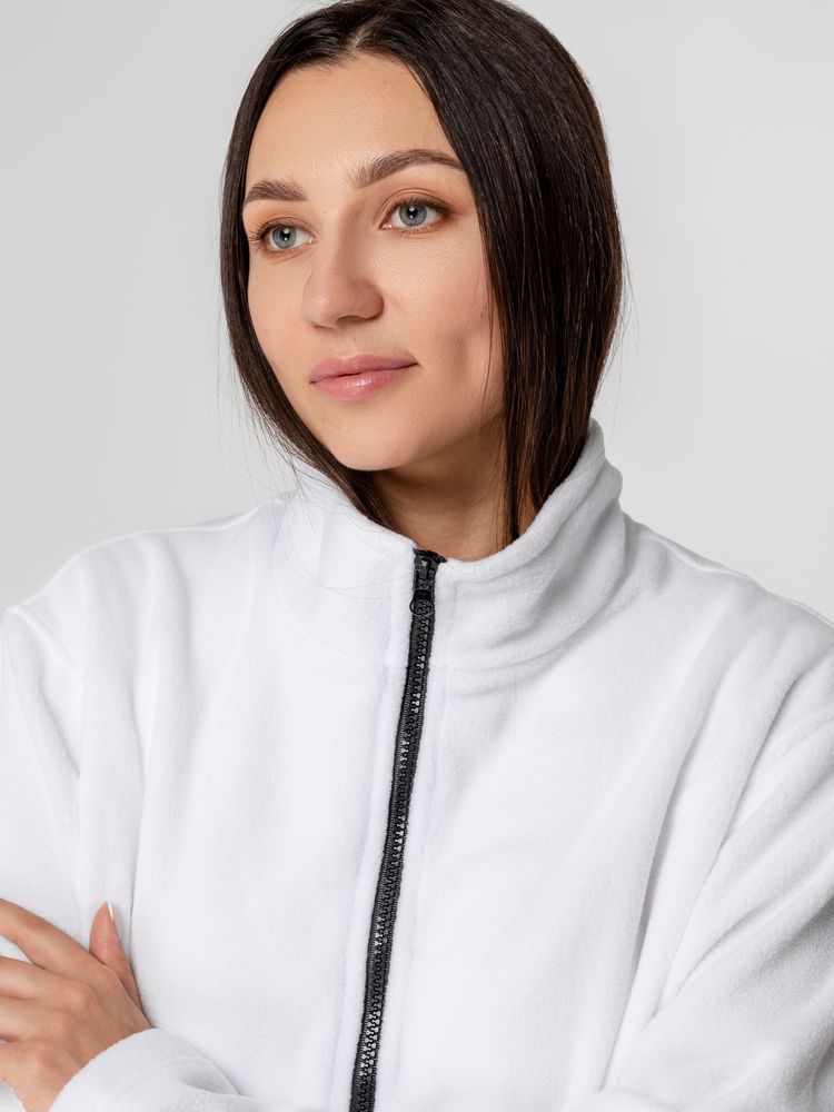 Куртка флисовая унисекс Manakin, зеленое яблоко, размер XL/XXL