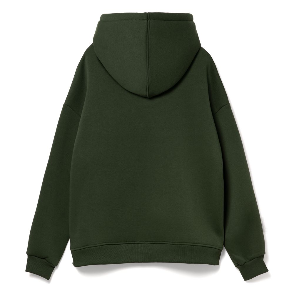 Худи Kulonga Oversize, темно-зеленый хаки, размер XS/S