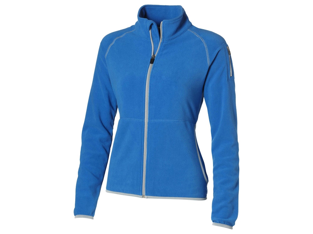 Куртка Drop Shot из микрофлиса женская с логотипом Slazenger | Print Logo