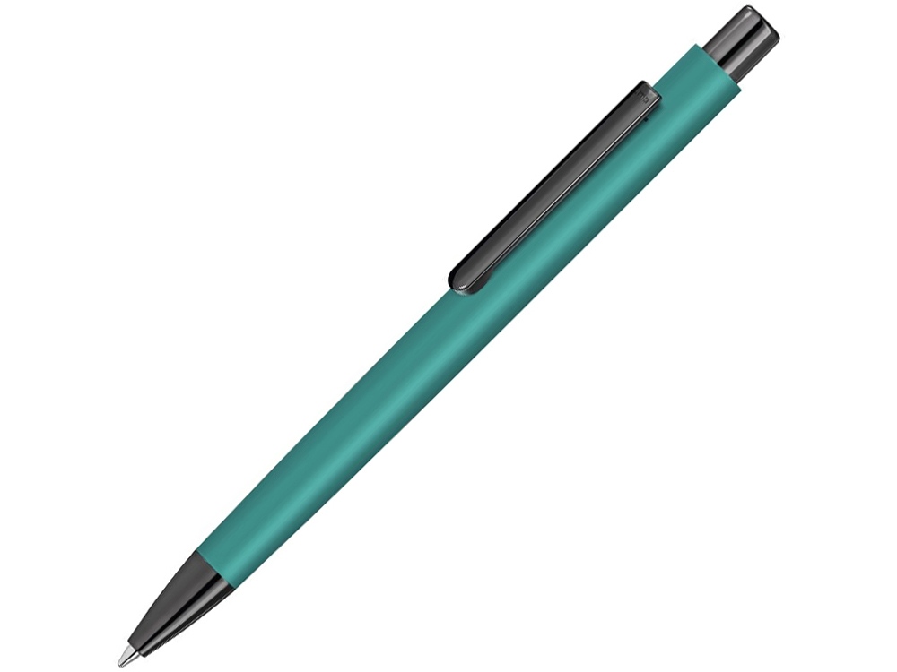 Металлическая шариковая ручка Ellipse gum soft touch с зеркальной гравировкой с логотипом UMA | Print Logo