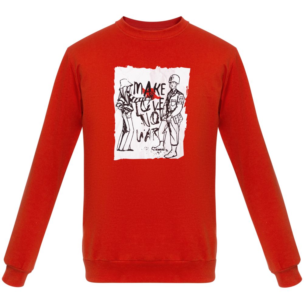 Толстовка Make Love — пример нанесения логотипа (CoolColor) | Print Logo