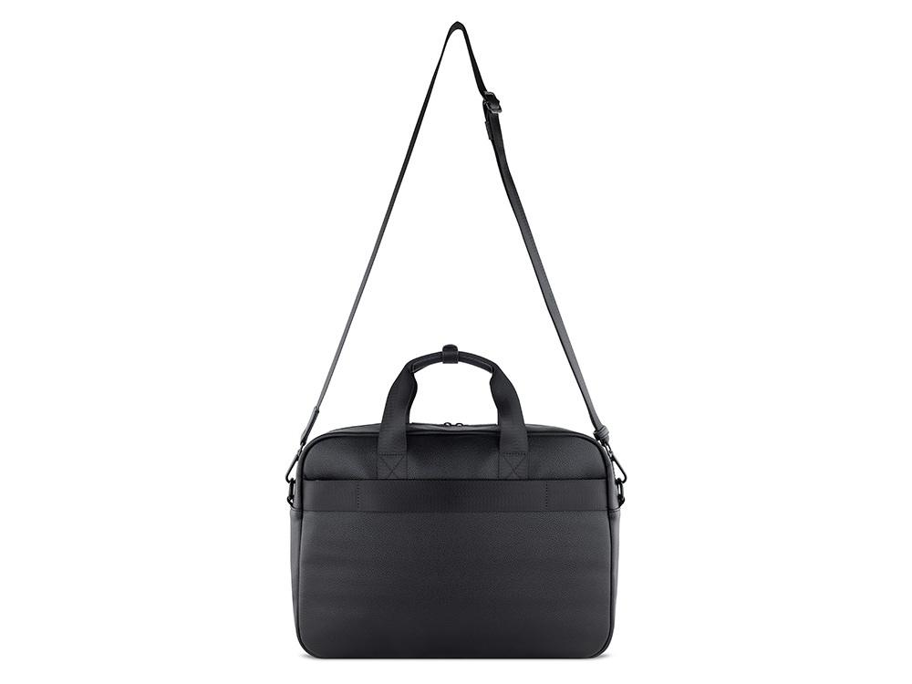 Портфель мужской BUGATTI РИКО | RICO, черный, полиуретан, 40 x 10 x 28,5 см