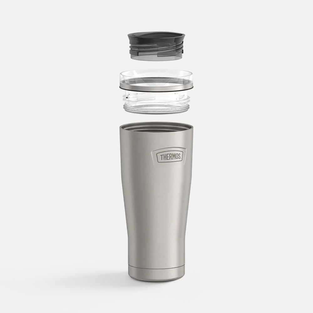 Термокружка Icon 710 с поворотной крышкой — пример нанесения логотипа (THERMOS) | Print Logo