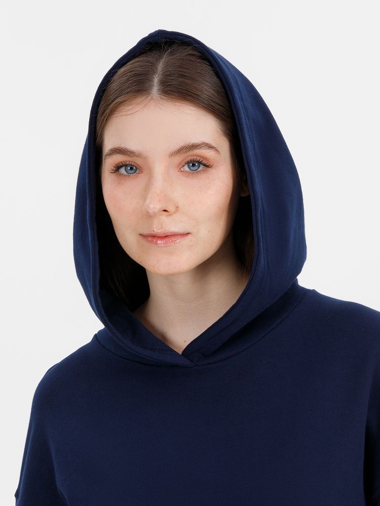 Худи оверсайз унисекс Outshine, темно-синее, размер XL/2XL