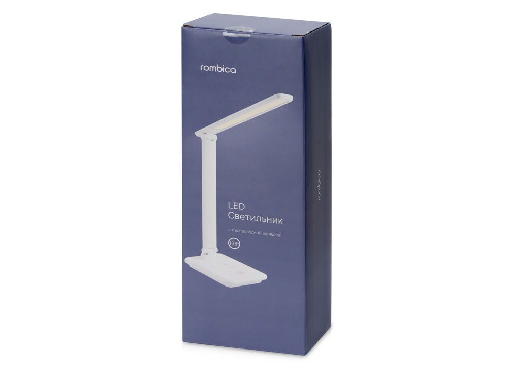 Настольная лампа Rombica LED FAROS, белый (квадратное основание) (Р)