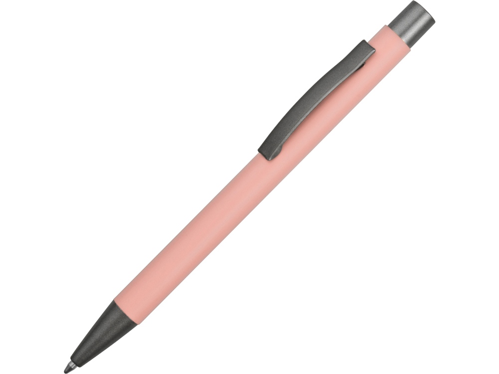 Ручка металлическая soft-touch шариковая Tender с логотипом  | Print Logo
