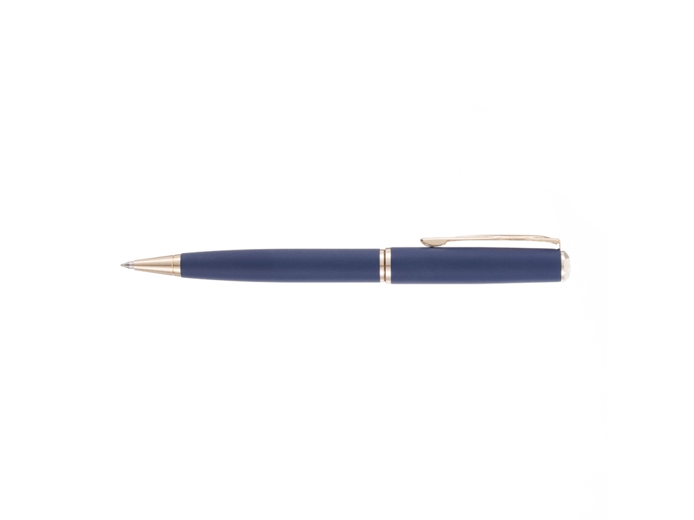 Ручка шариковая Pierre Cardin коллекция ГАММА КЛАССИКА | GAMME CLASSIC. Корпус - латунь. Цвет - синий. Упаковка Е
