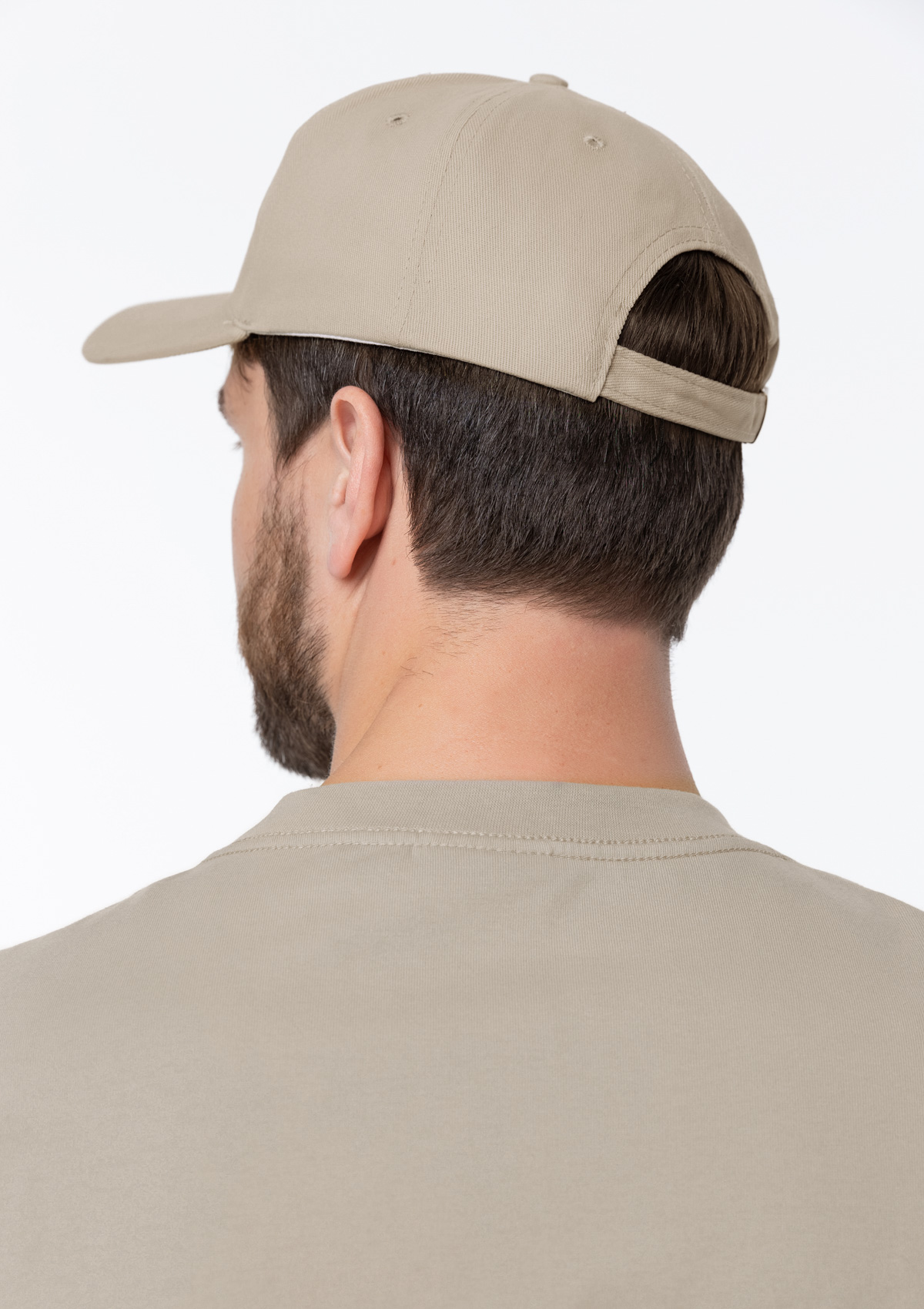 Бейсболка STAN 5 клиньев хлопок 260, 12, Бежевый,  (54/1)  (56-58/ONE SIZE)