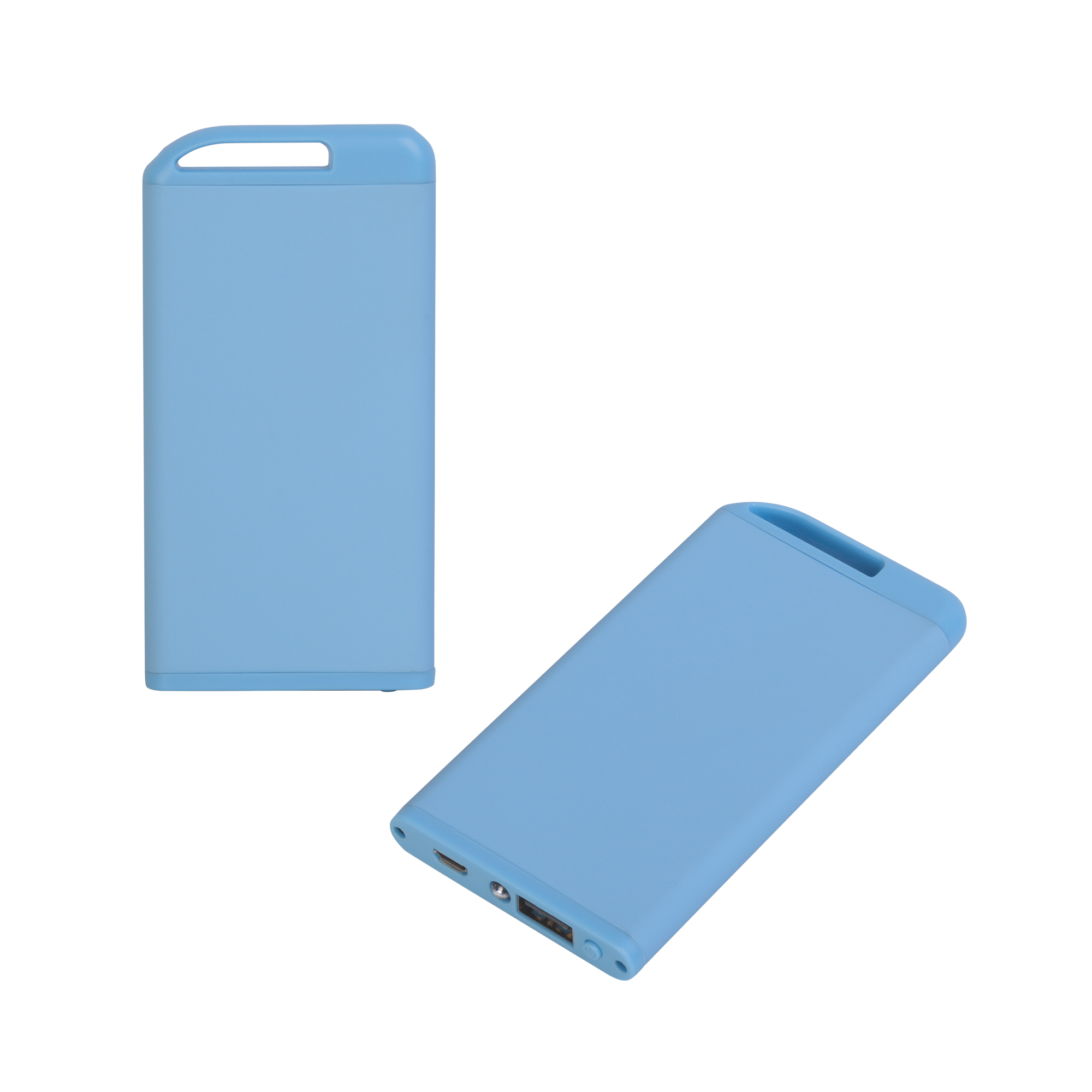 Зарядное устройство "Theta" с фонариком, 4000 mAh, покрытие soft touch фото на сайте Print Logo.