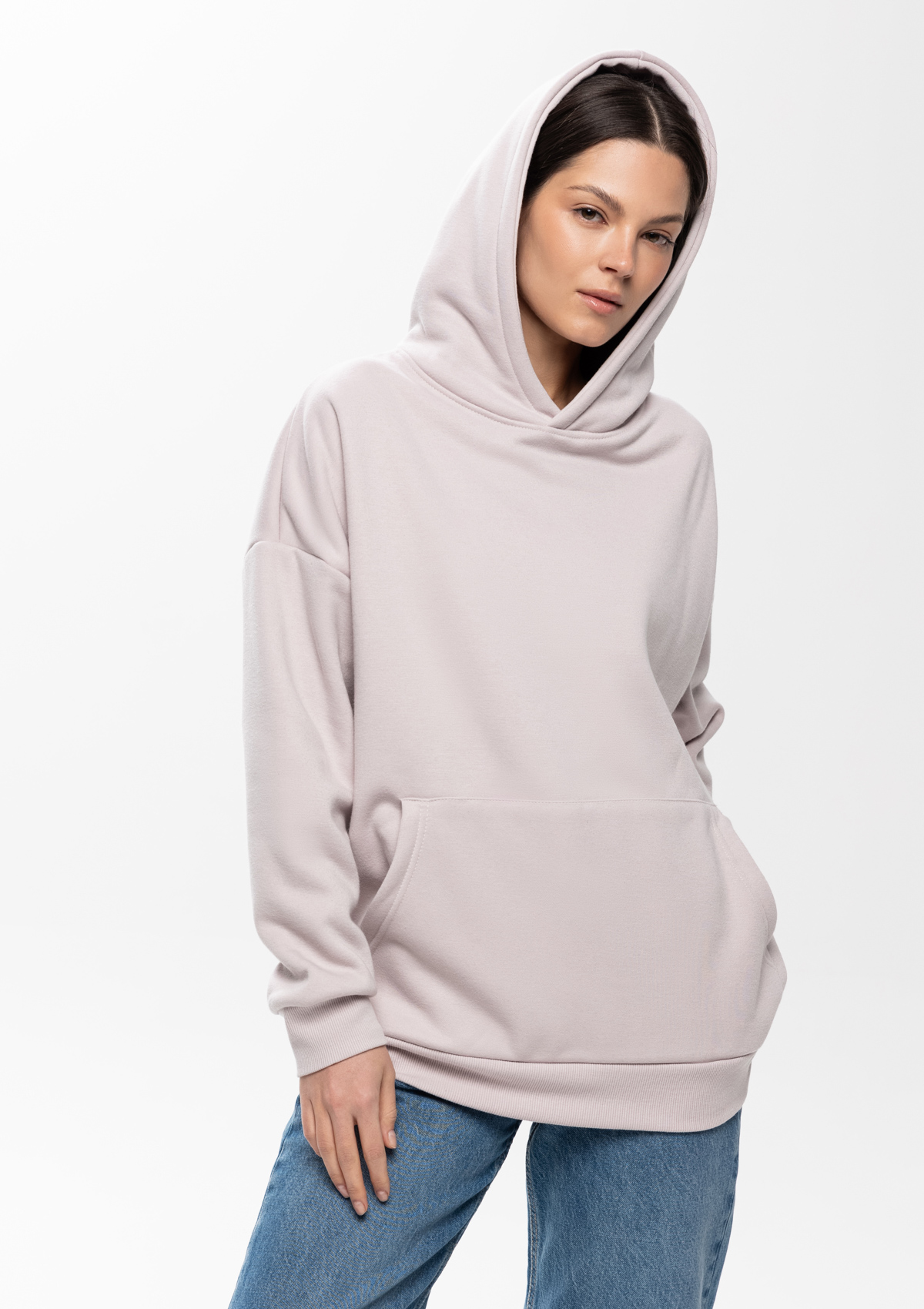 Худи унисекс STAN оверсайз интерсофт 320, 69, Кремовый,  (52)  (52/XL)