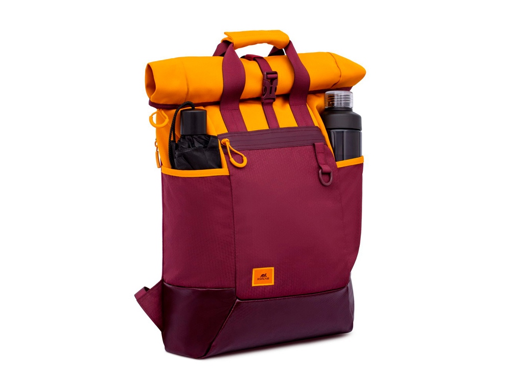 RIVACASE 5321 burgundy red рюкзак для ноутбука 15.6, 25л / 6