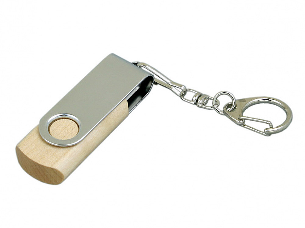 USB 2.0- флешка промо на 32 Гб с поворотным механизмом с логотипом  | Print Logo