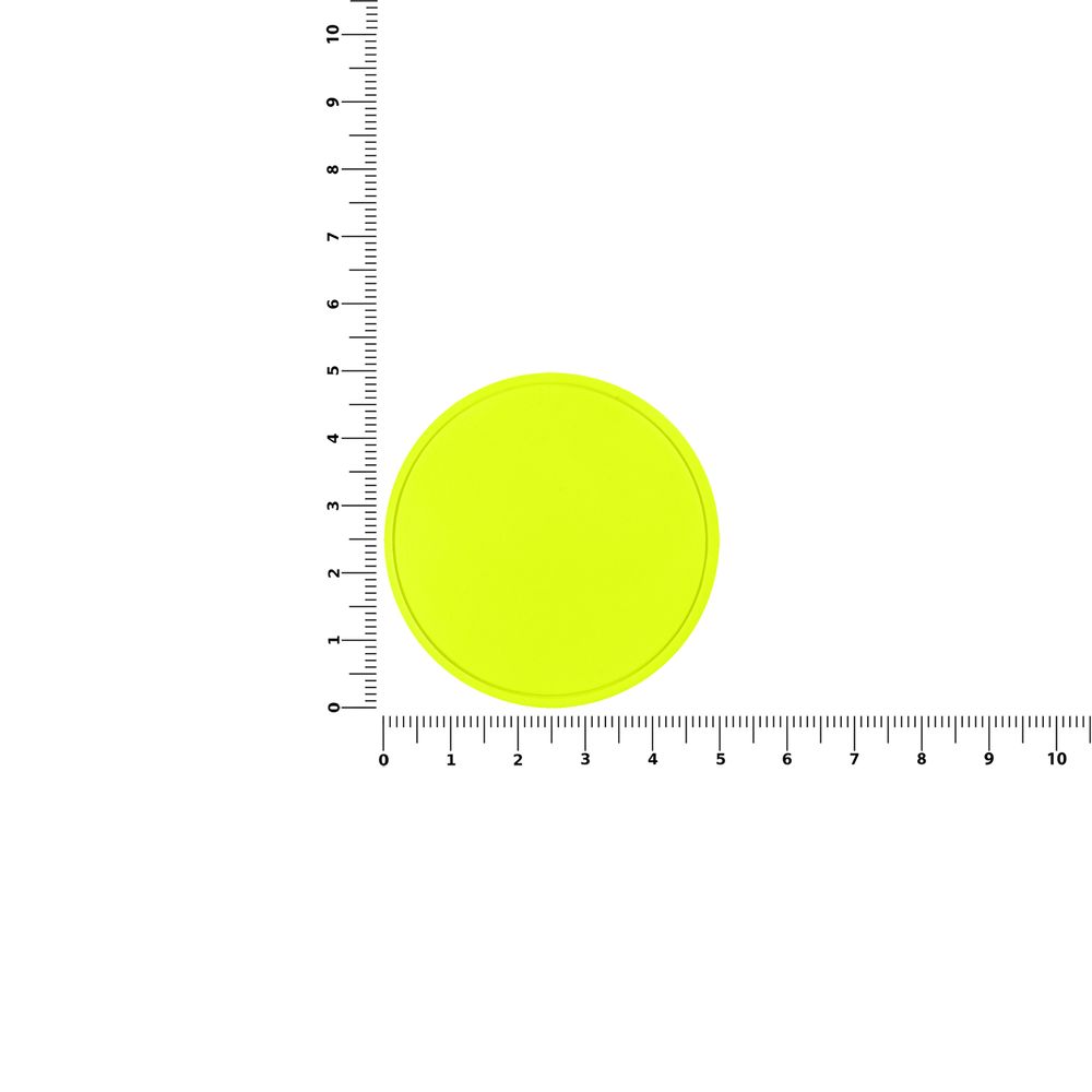 Лейбл из ПВХ Dzeta Round, L
