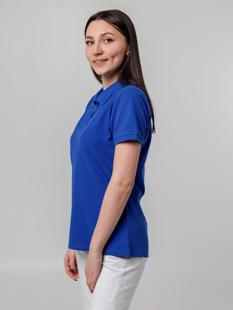 Рубашка поло женская Virma Stretch Lady, ярко-синяя, размер L