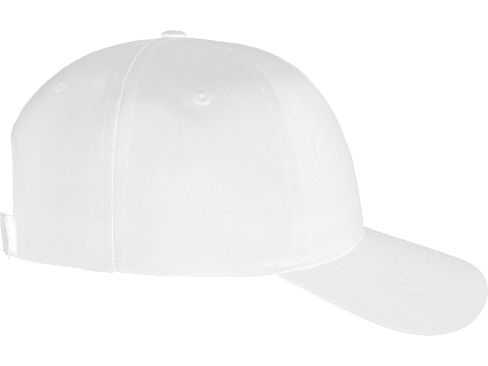 Бейсболка Poly 5-ти панельная 120 гр, белый (P)