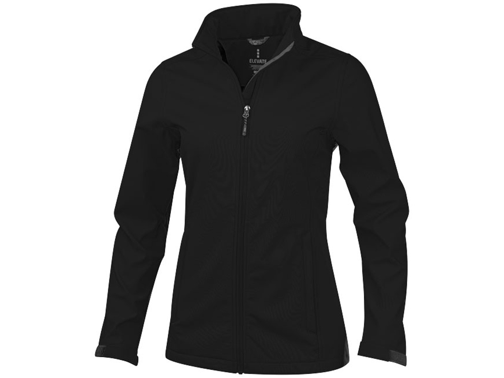 Куртка софтшел Maxson женская с логотипом Elevate | Print Logo
