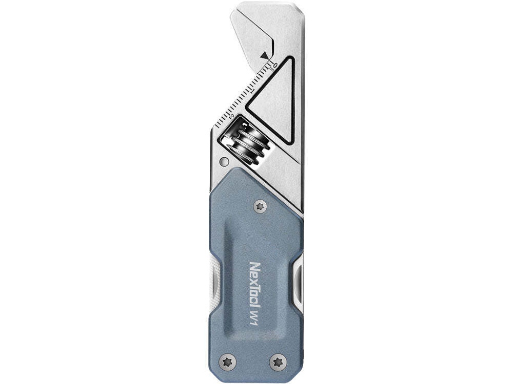 Мультитул-ключ Nextool Light Wrench W1 с набором бит, 6 функций, голубо-серый (NE20270)