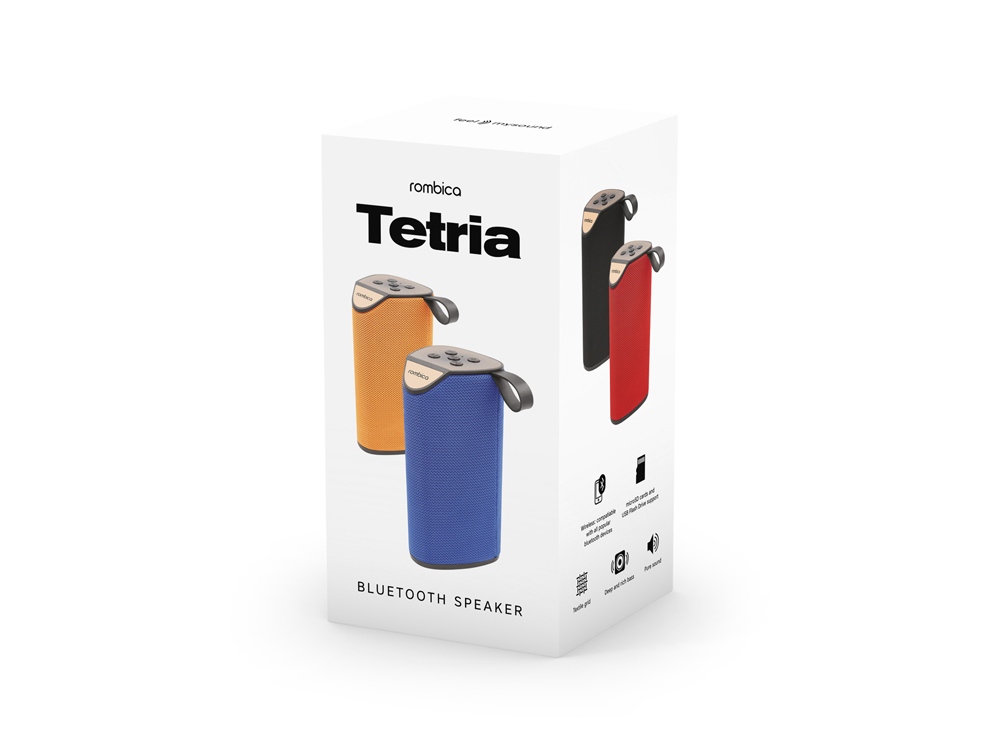 Портативная акустика Rombica mysound Tetria Red (Р)