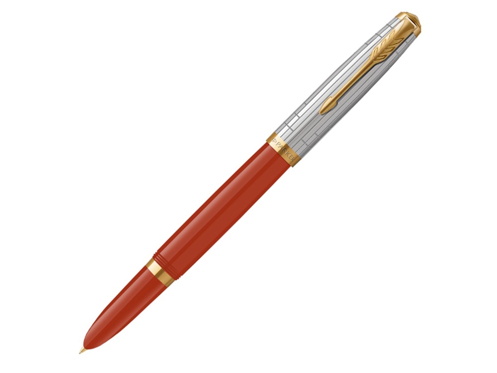 Ручка перьевая Parker 51 Premium Red GT с логотипом Parker | Print Logo