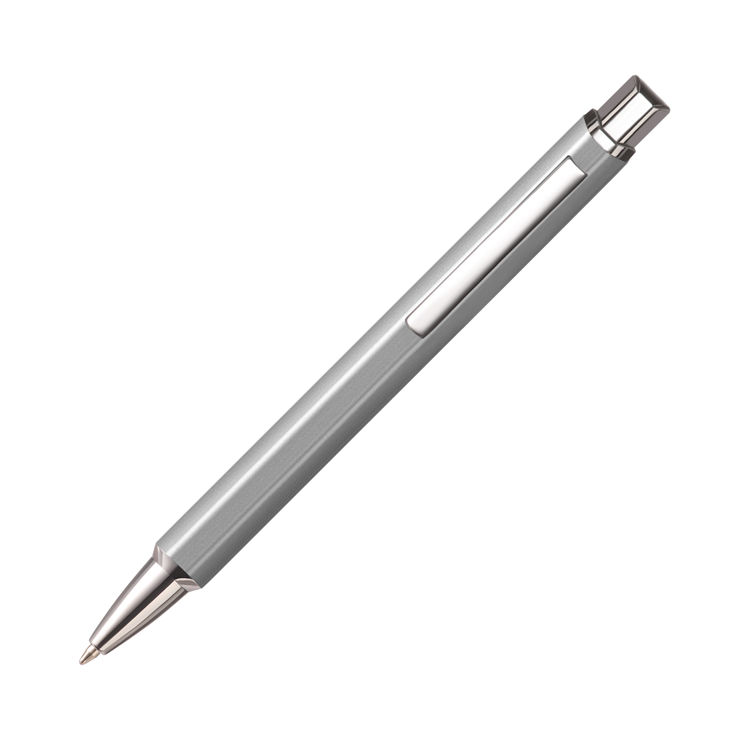 Шариковая ручка Пента (Penta), серебро