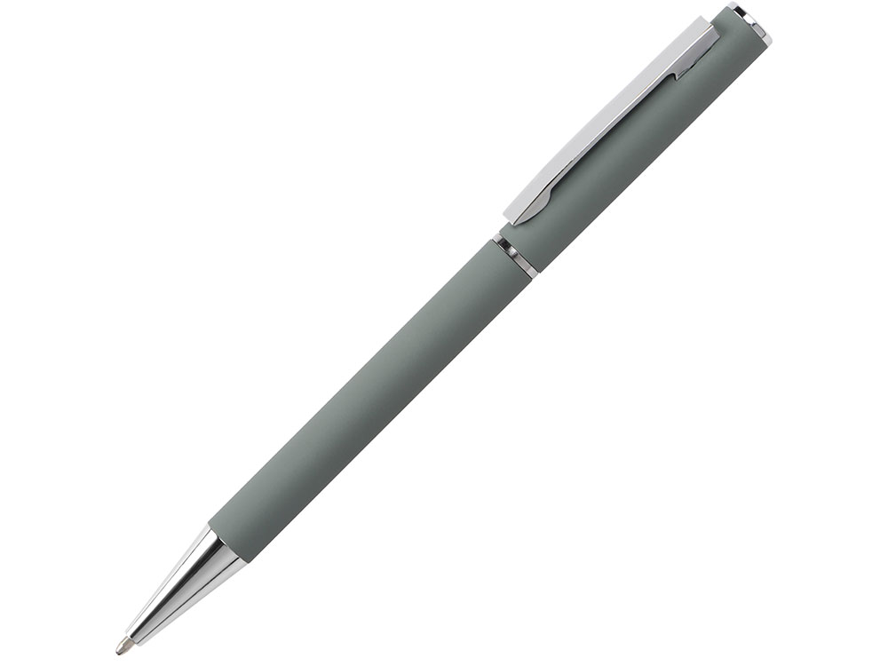 Ручка металлическая шариковая Mercer soft-touch с логотипом  | Print Logo