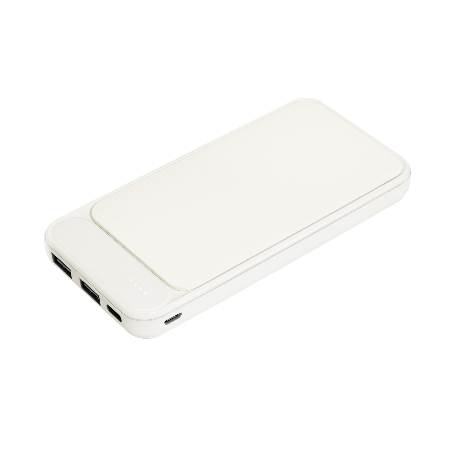 Внешний аккумулятор с подсветкой Старлайт Плюс PB (Starlight Plus PB) 10000 mAh, зеленый с логотипом Распродажа -50% | Print Logo