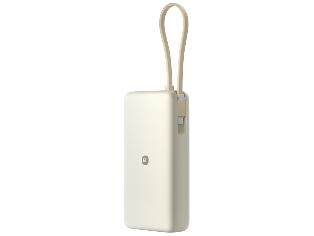 Внешний аккумулятор со встроенным кабелем Xiaomi 67W Power Bank 20000 (Integrated Cable) Tan