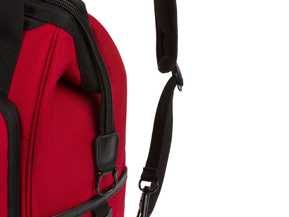 Рюкзак SWISSGEAR 16,5 Doctor Bags, красный/черный, полиэстер 900D/ПВХ, 29 x 17 x 41 см, 20 л