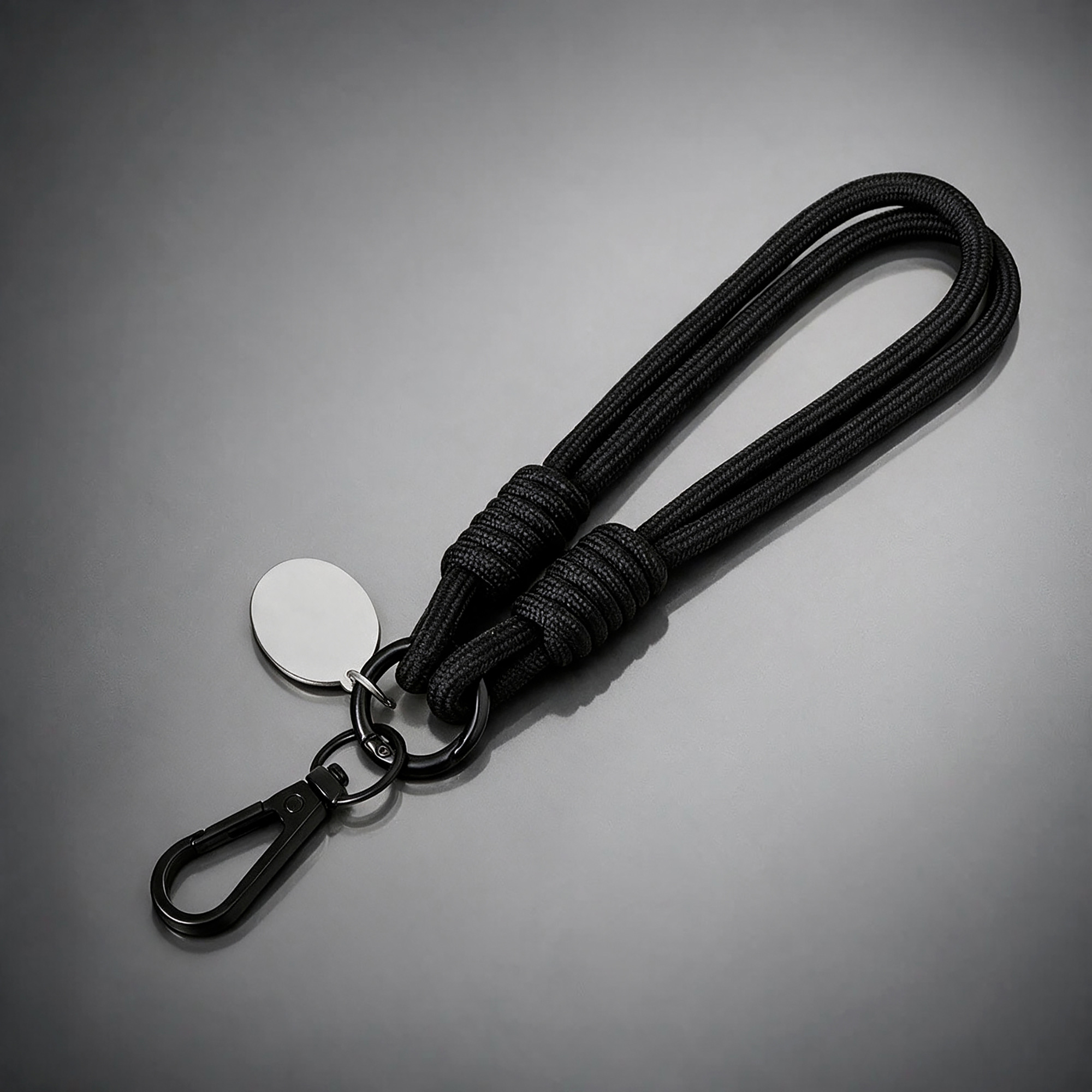 Брелок-браслет Bohemian c большим держателем для телефона, черный