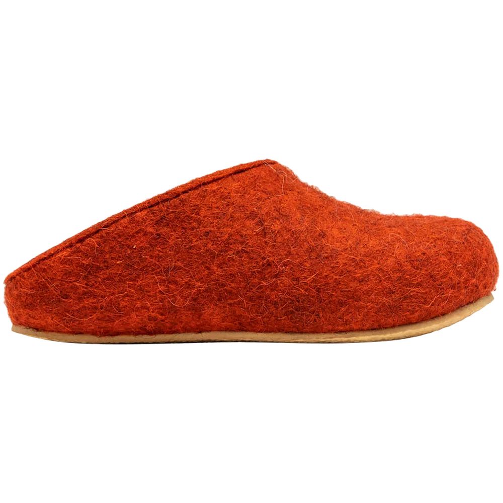 Домашние валенки Step, красно-коричневые (терракот), размер 47