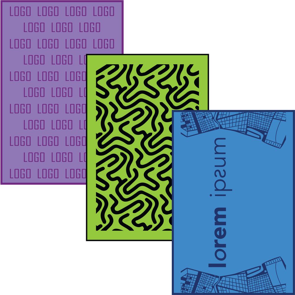 Плед на заказ Pluche Duo, M с логотипом  | Print Logo