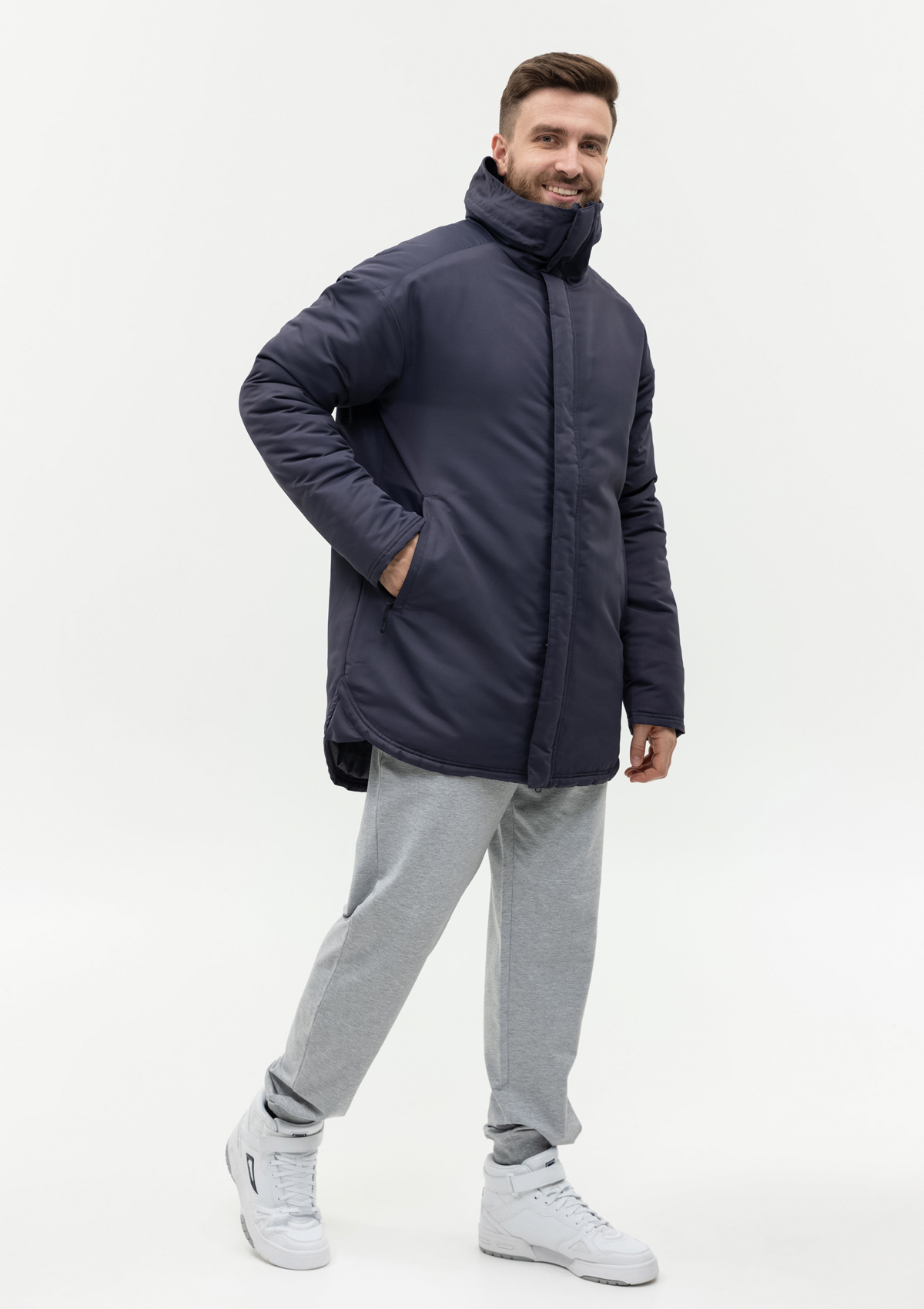 Куртка утепленная мужская STAN, 180,73, Графит,  (101)  (48/M)
