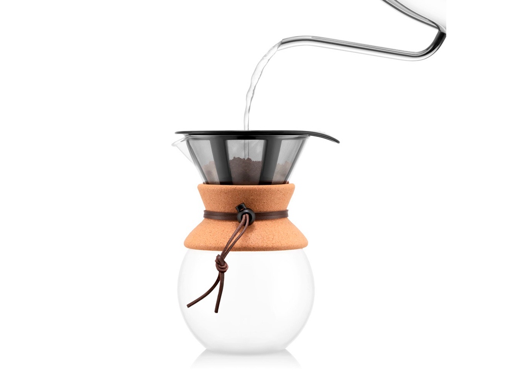 POUR OVER 1L. Coffee maker 1L, натуральный