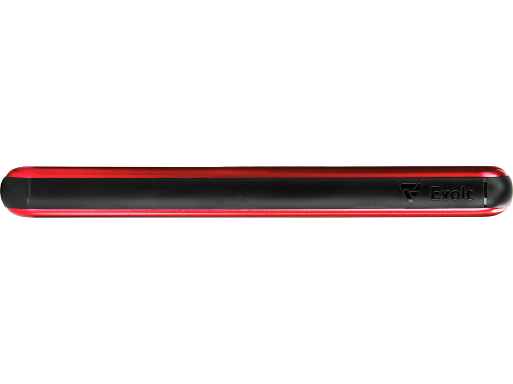 Внешний аккумулятор Forge, Evolt, металл, 10000mah, красный