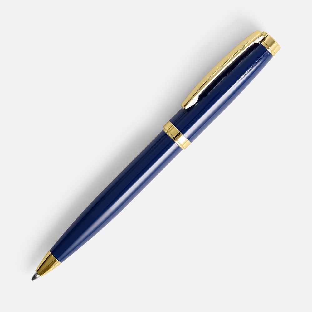 Ручка шариковая Letra Gold, глянцевая