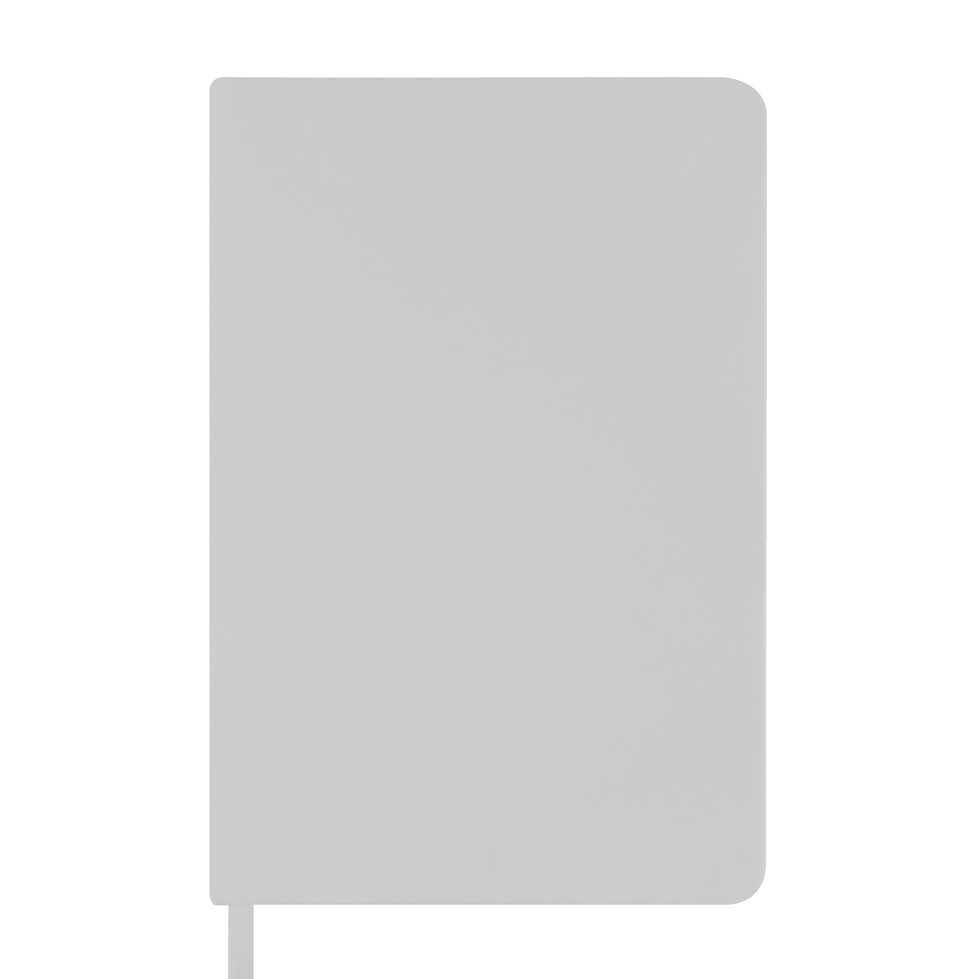 Ежедневник с каменной бумагой недатированный А5 Carrara, белый