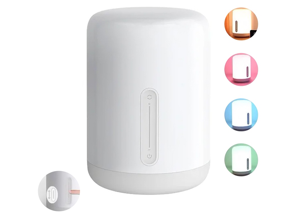 Умная лампа прикроватная Mi Bedside Lamp 2 с логотипом Xiaomi | Print Logo