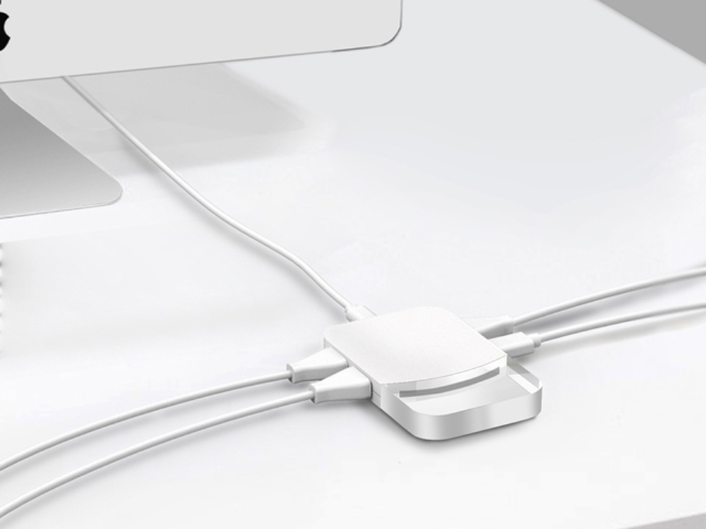 USB хаб Mini iLO Hub, белый