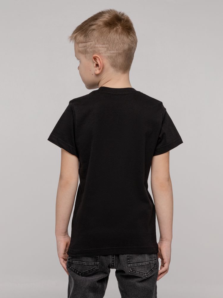 Футболка детская T-Bolka Kids, черная, 8 лет