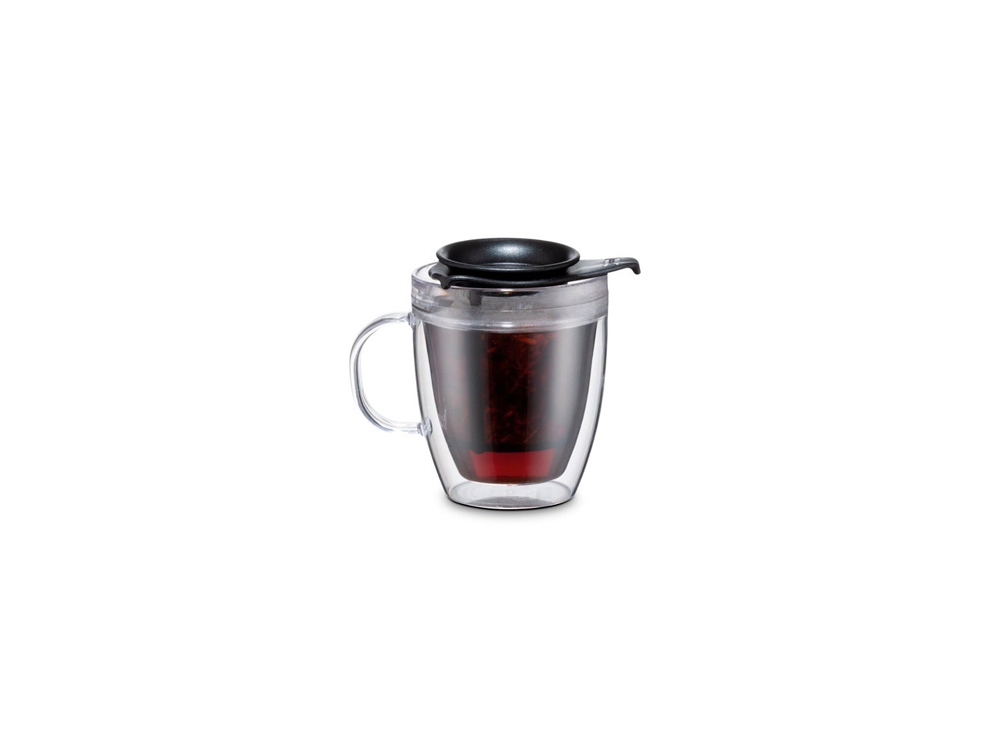 POUR OVER. Coffe filter and isothermal mug, прозрачный