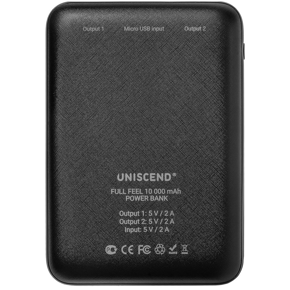 Внешний аккумулятор Uniscend Full Feel 10000 мАч с индикатором фото на сайте Print Logo.