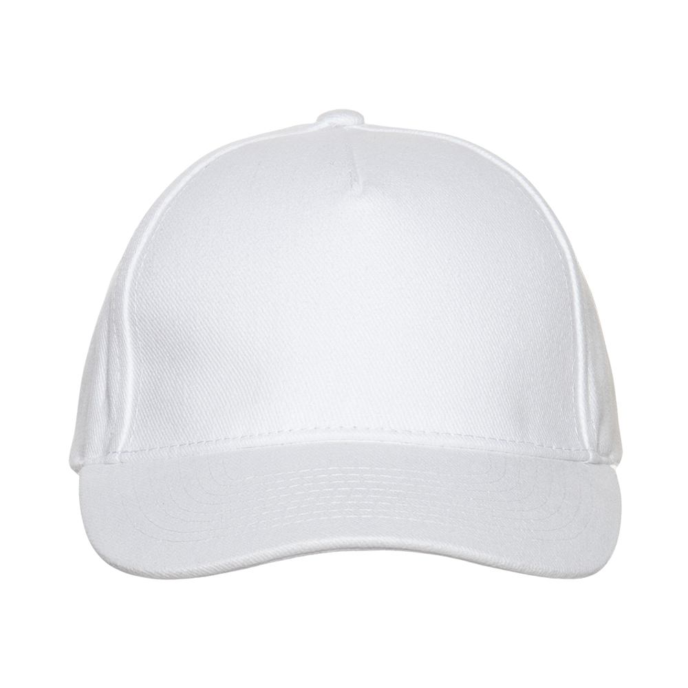 Бейсболка STAN 5 клиньев хлопок 280, 11, Белый,  (10/1)  (56-58/ONE SIZE)