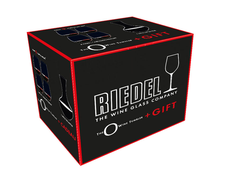 Набор бокалов Cabernet Sauvignon и декантер Syrah. Riedel, 5шт