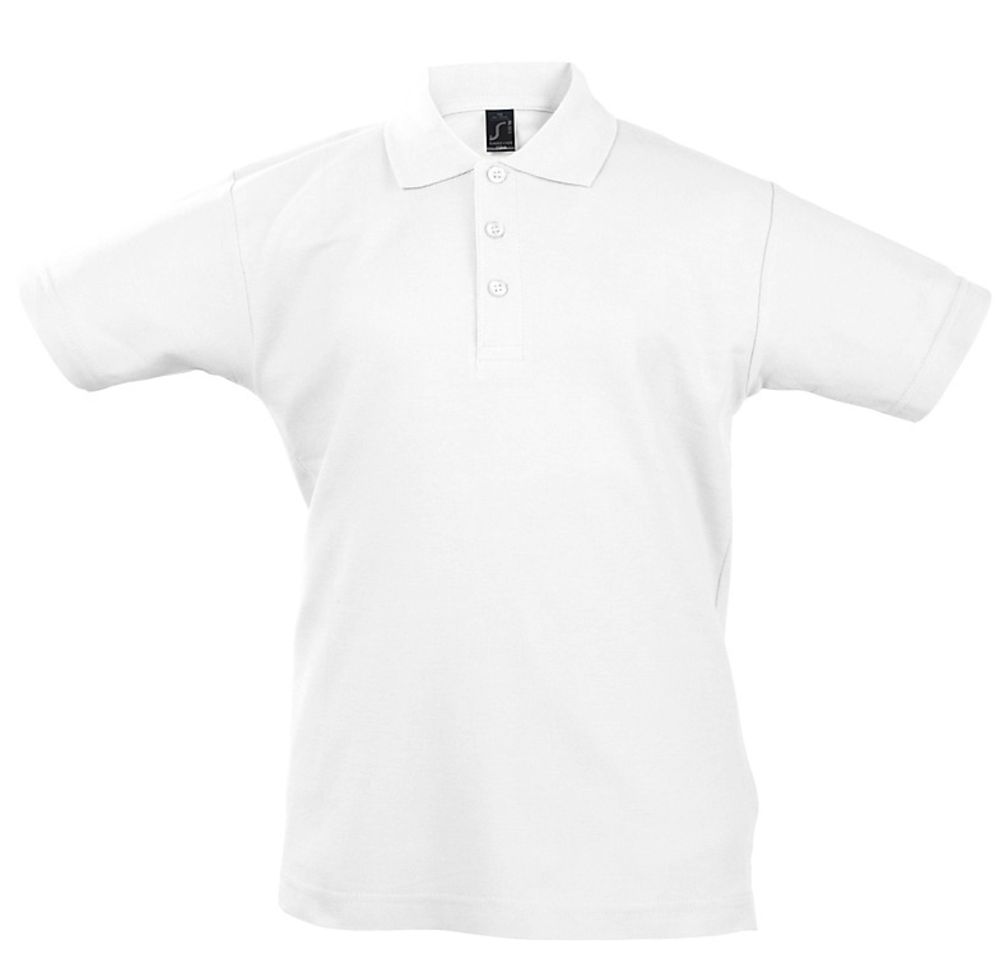 Рубашка поло детская Summer II Kids 170 с логотипом Sol's | Print Logo