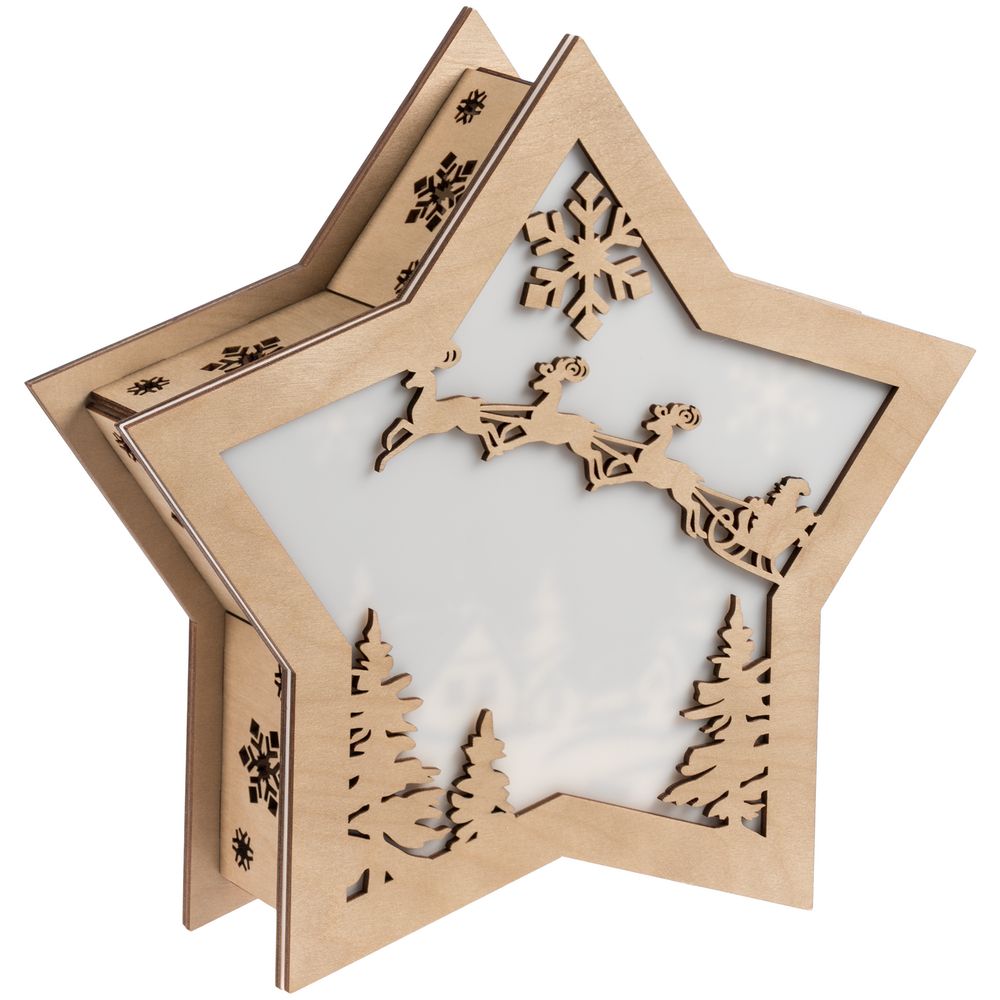 Светильник Xmas Mood — пример нанесения логотипа () | Print Logo
