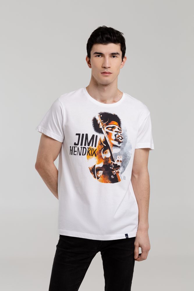 Футболка «Меламед. Jimi Hendrix» с логотипом Author's | Print Logo